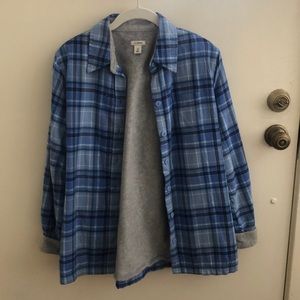 L.L.Bean Fleece Lined Flannel